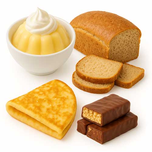 Pečivo, dezerty a pochutiny