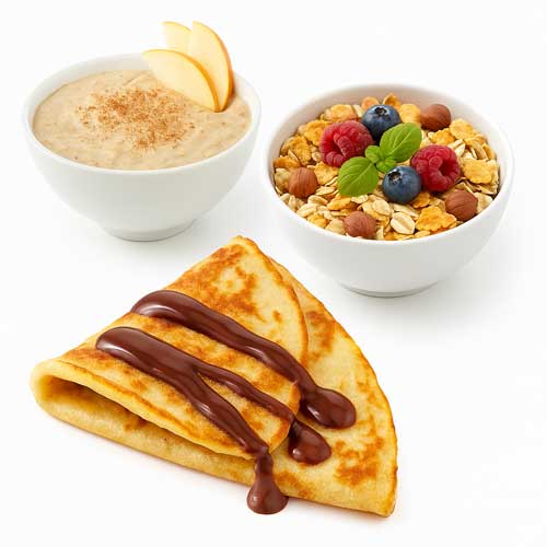 Snídaně a svačiny